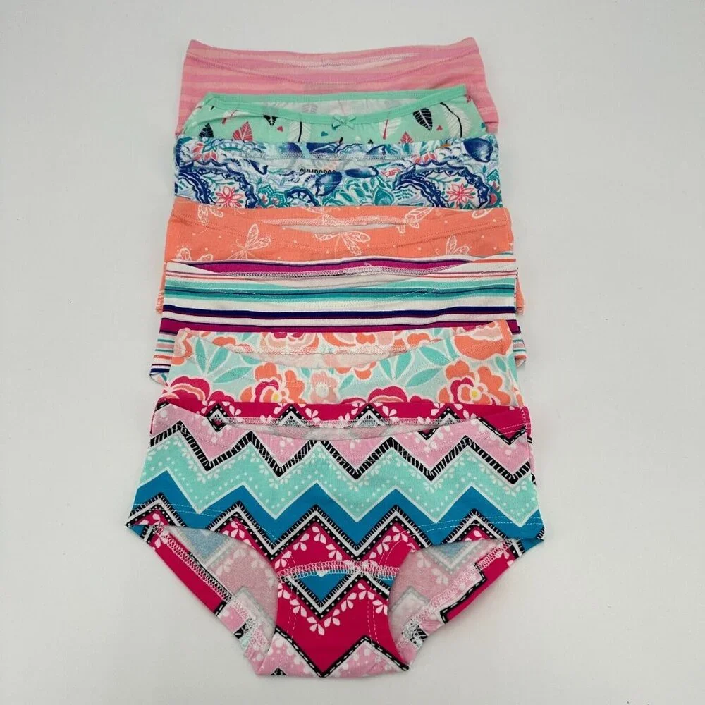 Gymboree Girl's Underwear size 2T Lot of 7 Pairs of Panties - Hipster and Bikini